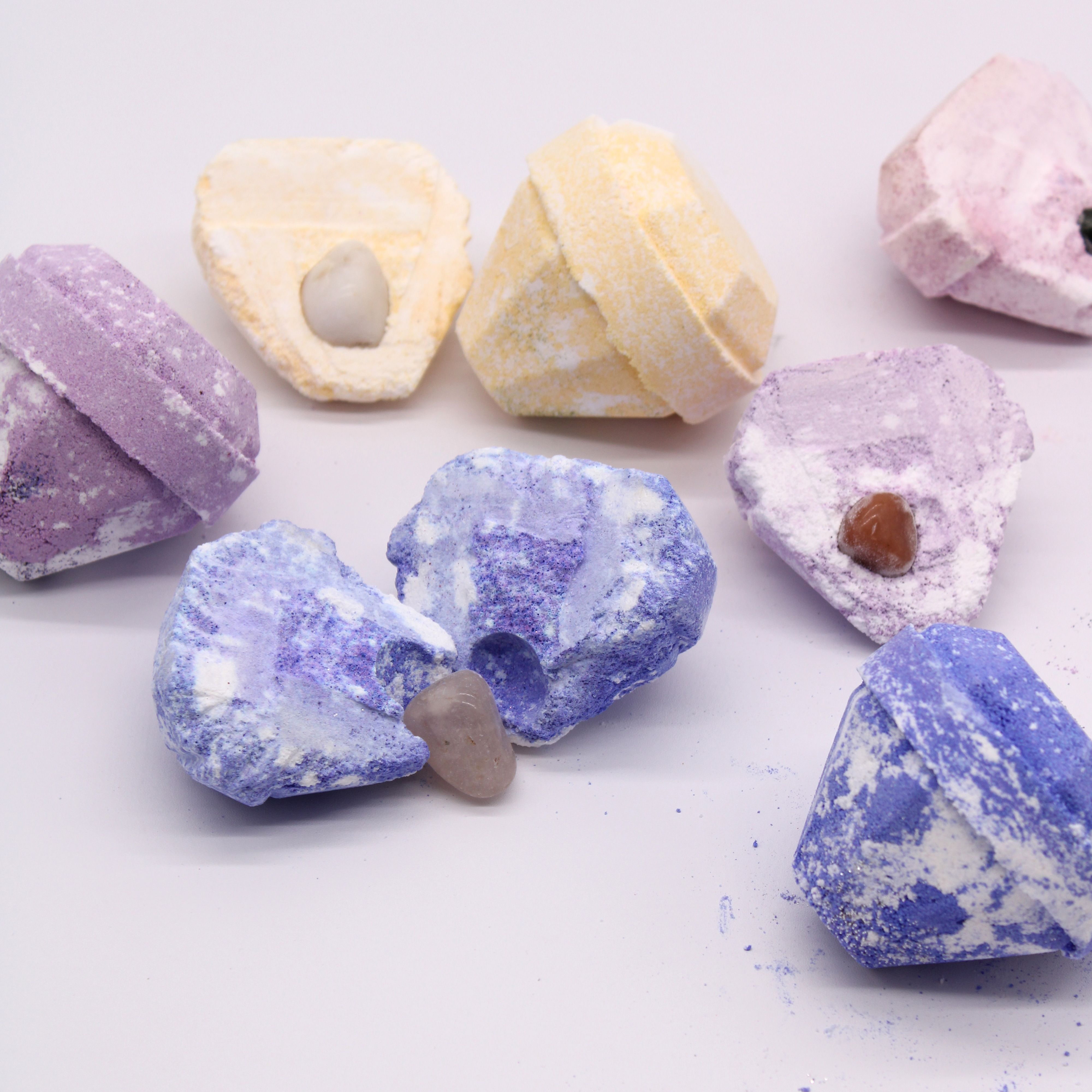 Gemstone Bath Bombs