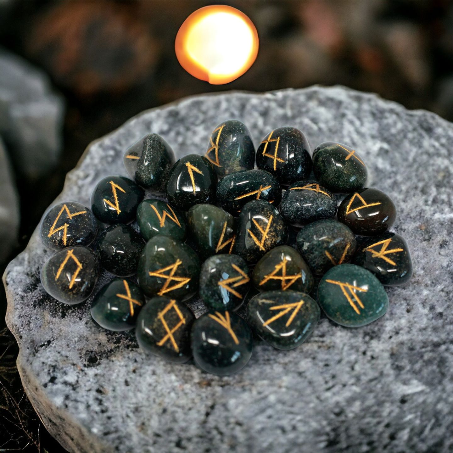Wholesale Gemstone Rune Sets