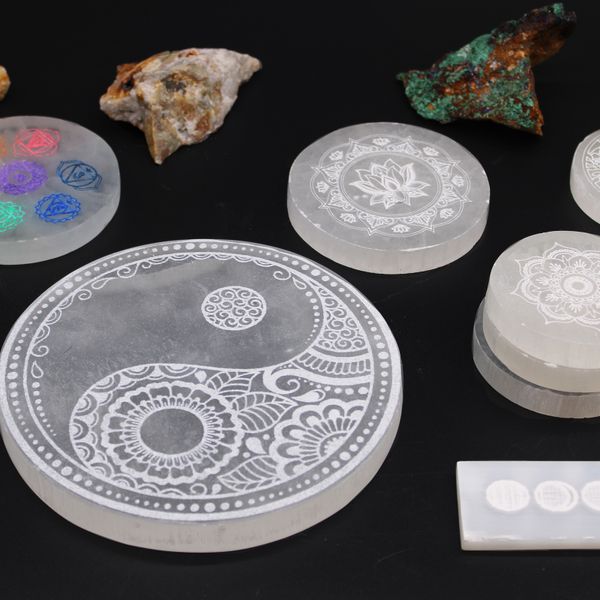 Selenite Plates
