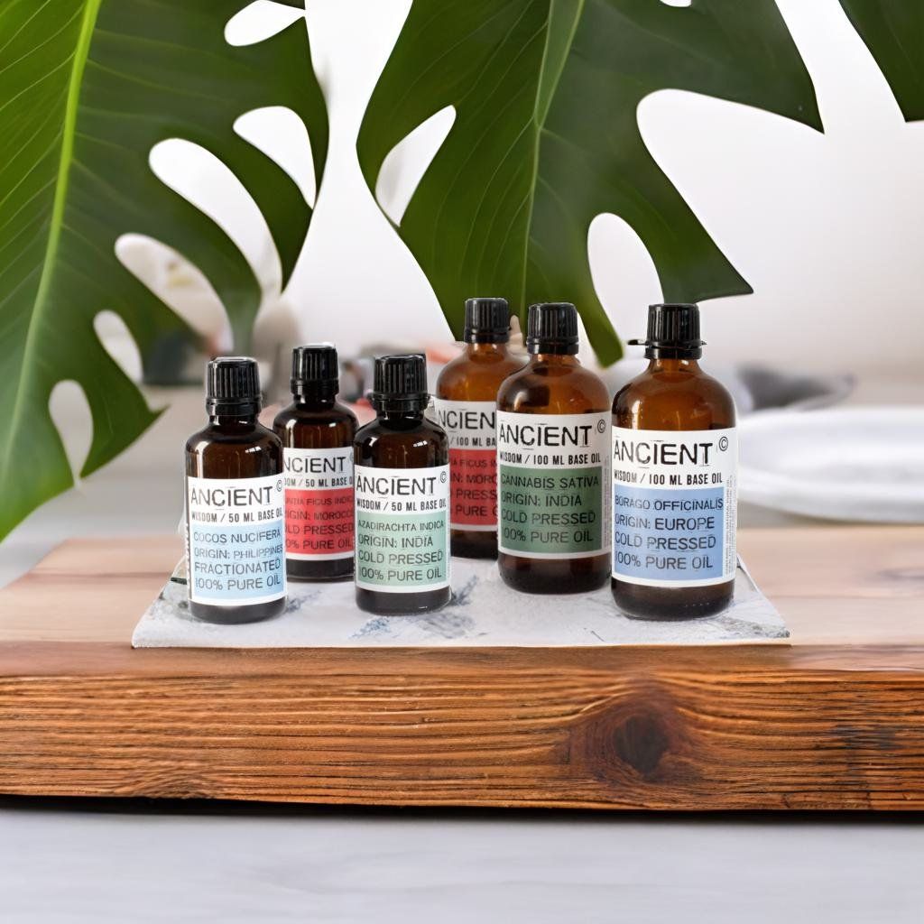 Base Oils - 50ml Amber Bottle