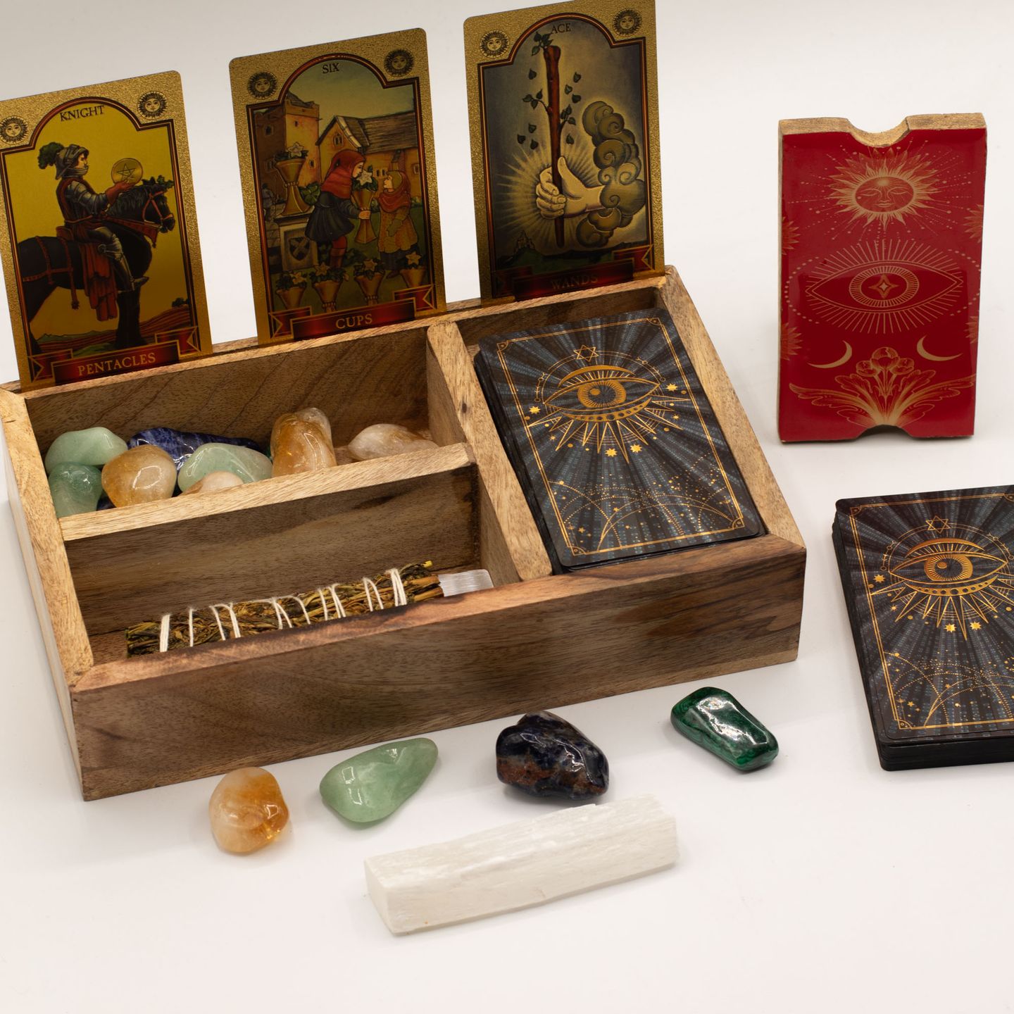 Tarot Card Boxes with Card Holders