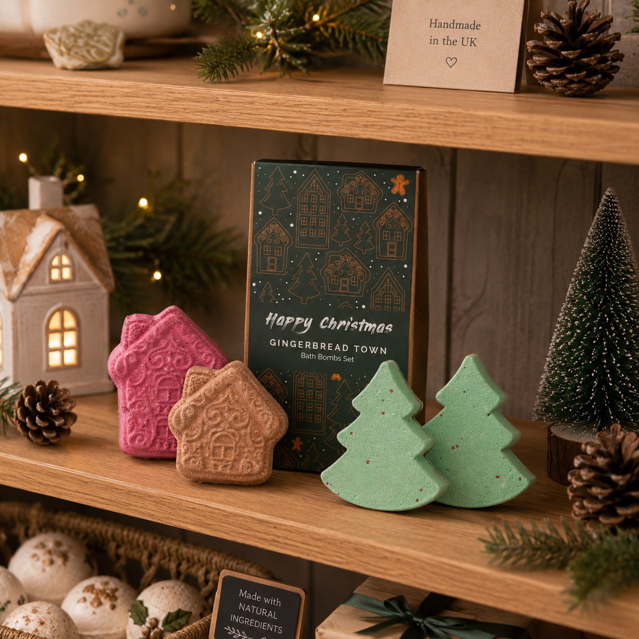 Christmas Bath Bomb Gift Pack