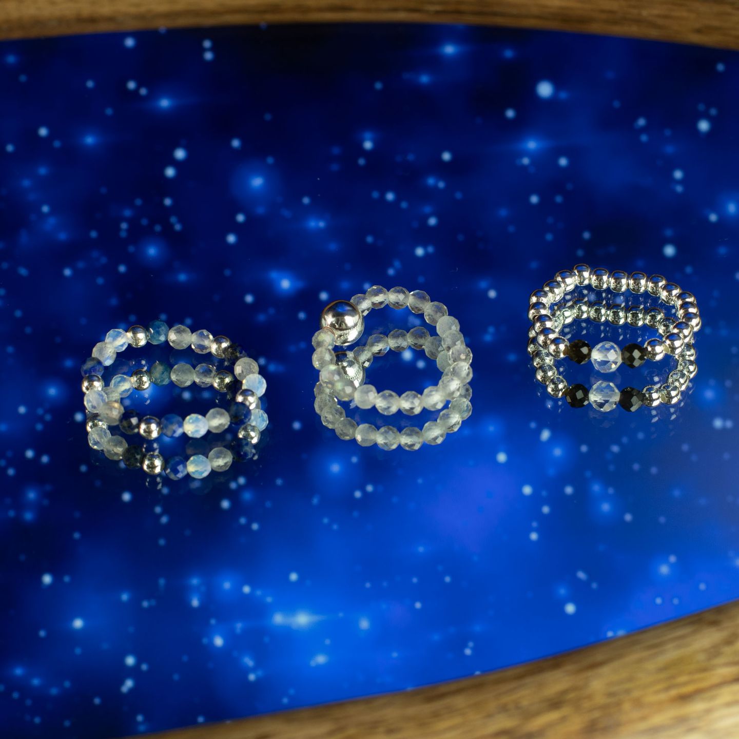Nymph – Nature Inspired Gemstone Ring Sets