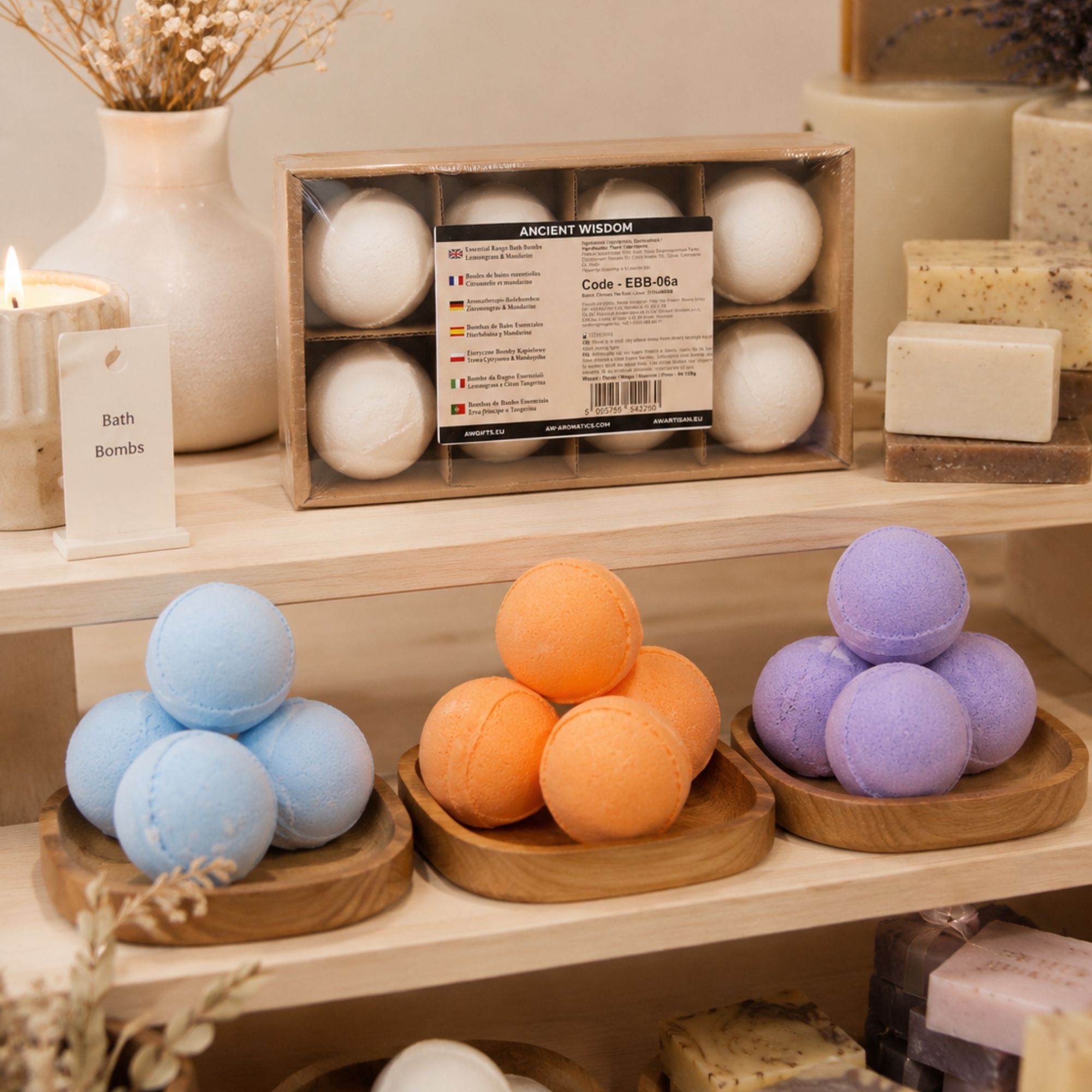 Essential Oils Bath Balls