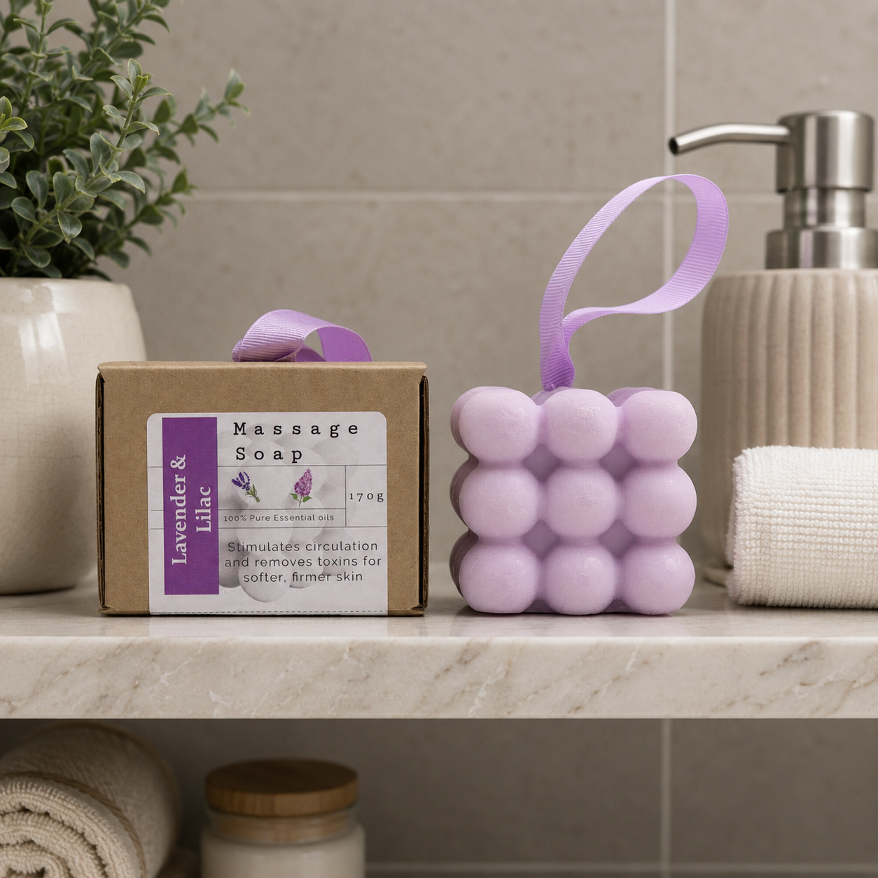 Boxed Single Massage Soaps
