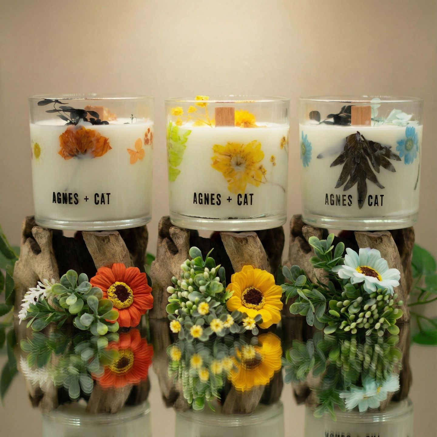 Agnes + Cat Botanical Soy Candles