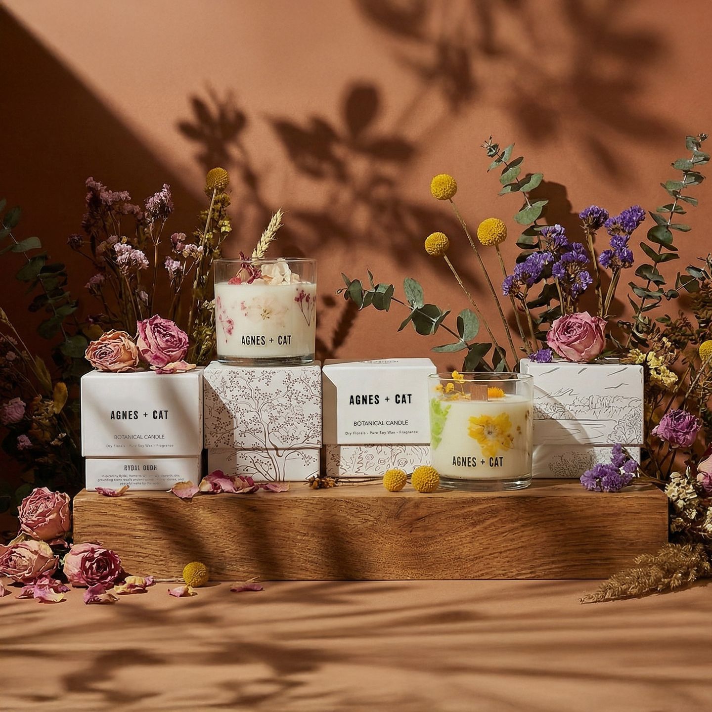 Agnes + Cat Botanical Soy Candles