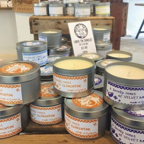 200g Soy Wax Tin Candles
