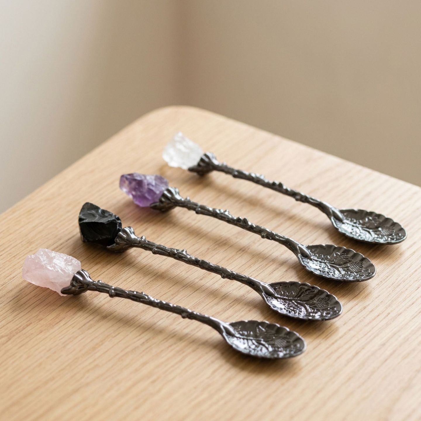 Gemstone Witch Spoon Sets
