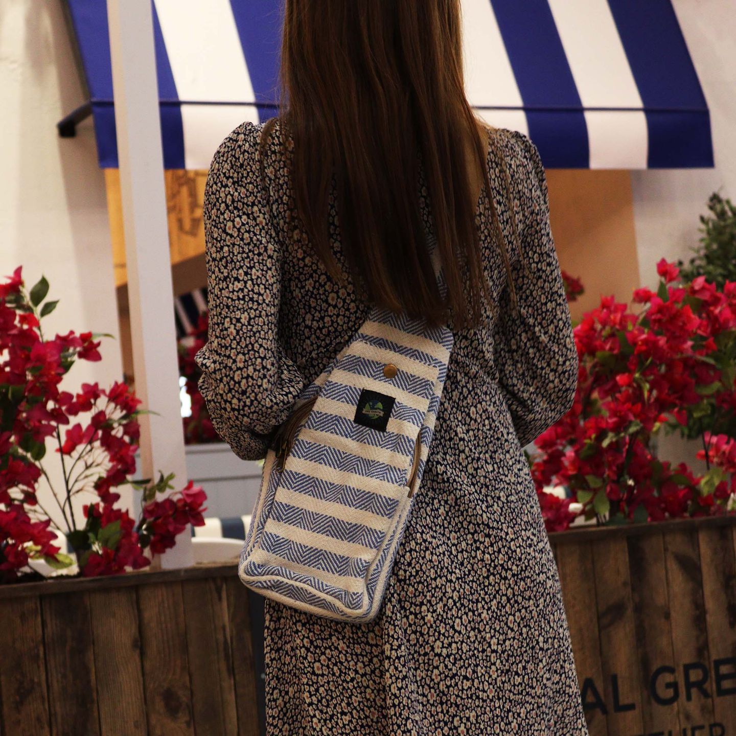 Natural Cotton Cross-Body Bags