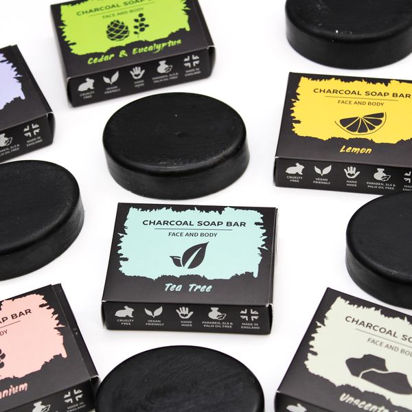 Wholesale Charcoal Soap Bar - 85g