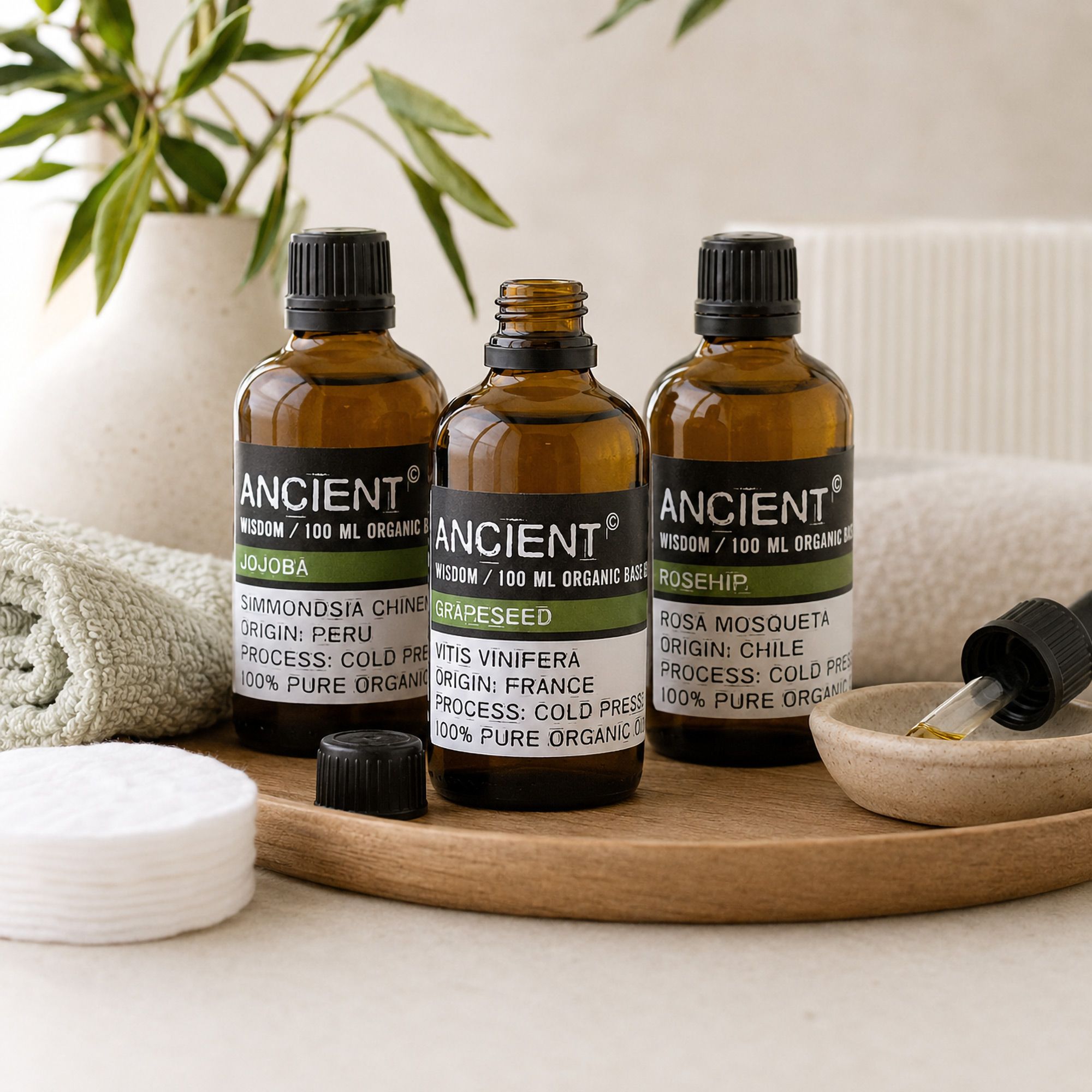 Organic Base Oils - 100ml