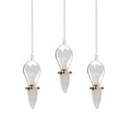 Celestial Guide - Two Piece Angel Pendulum - Chakra Band - Clear Quartz