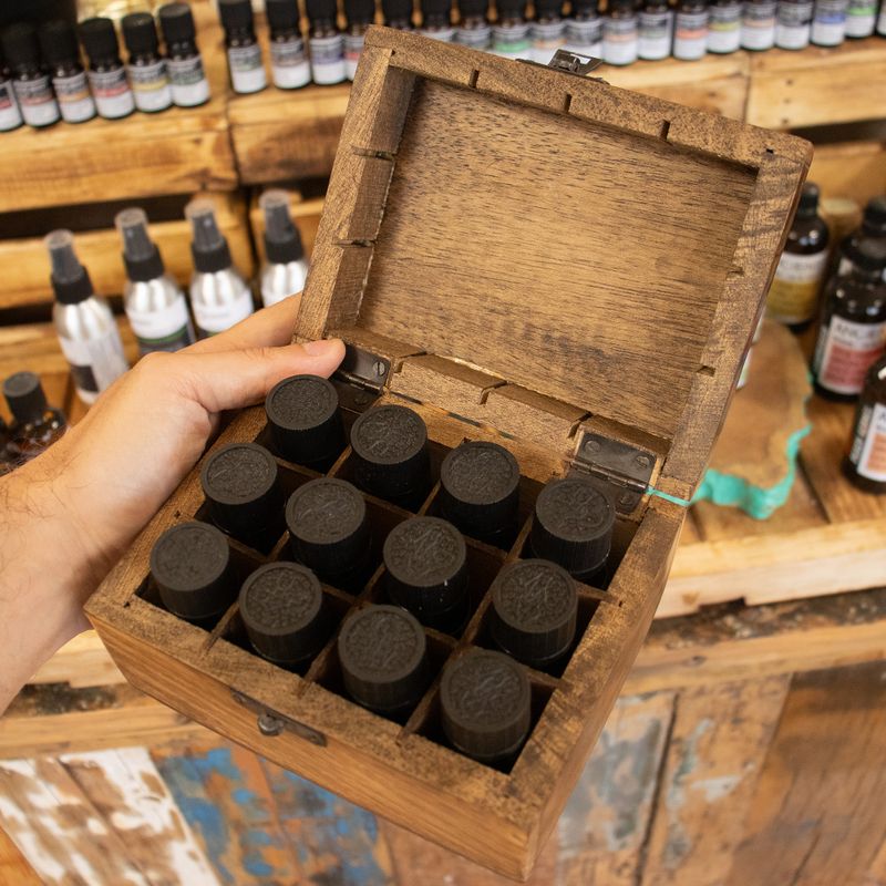 Top 12 Aromatherapy Box (Box of 12 Oils)