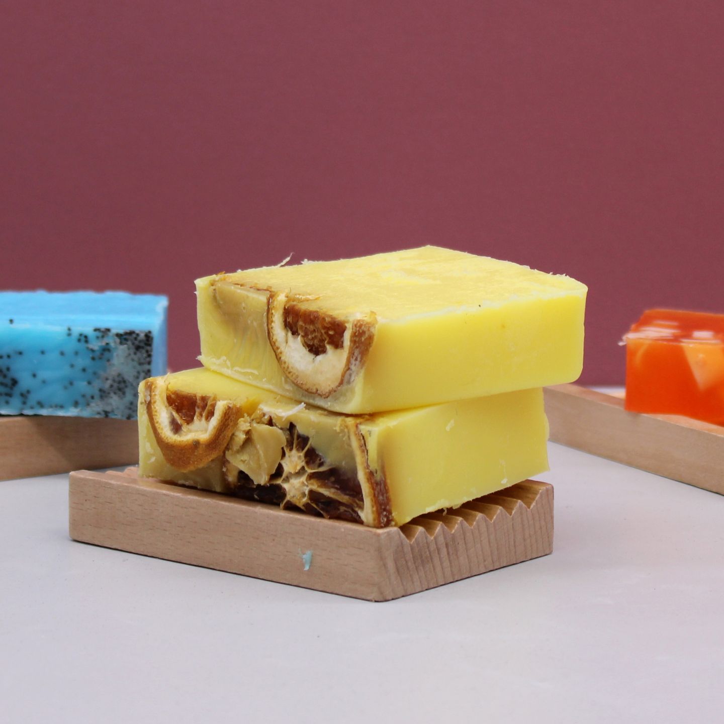 Pre-sliced Handcrafted Soaps 1.3kg - 13pcs