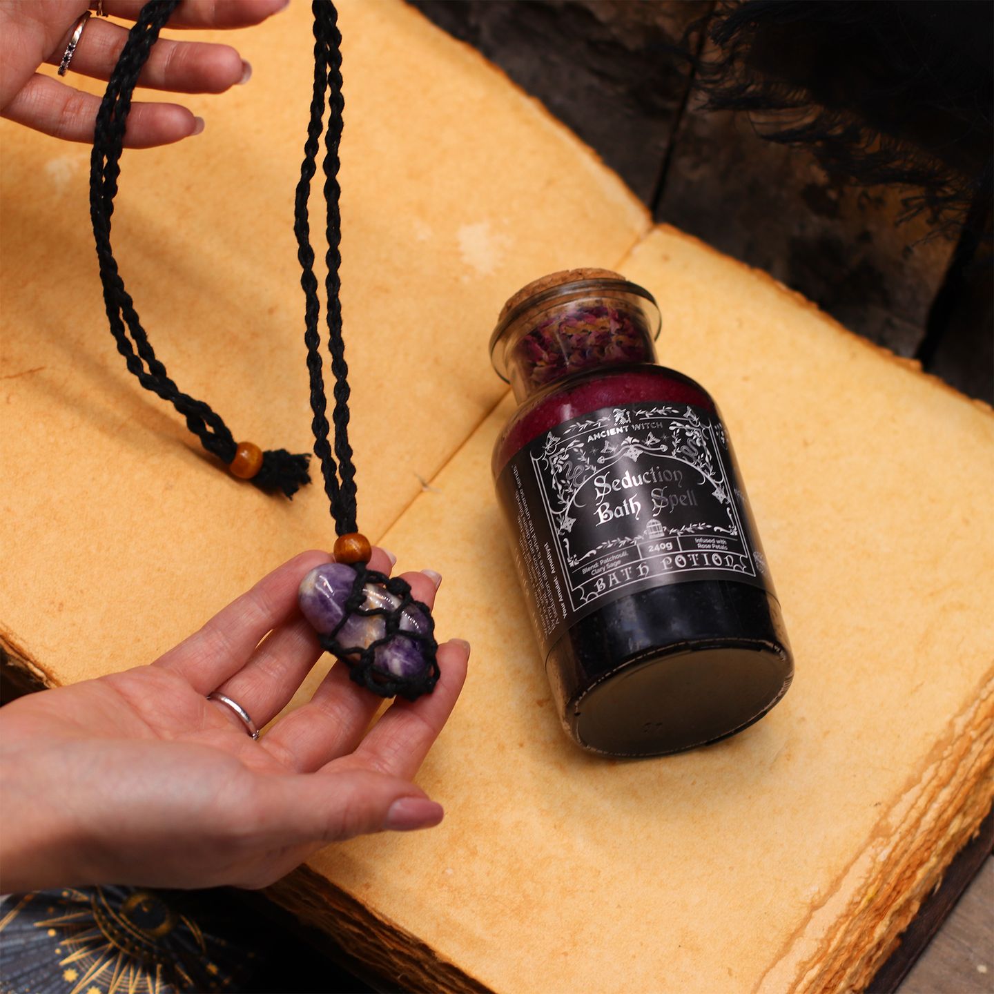 Ancient Witch Bath Spell Potion