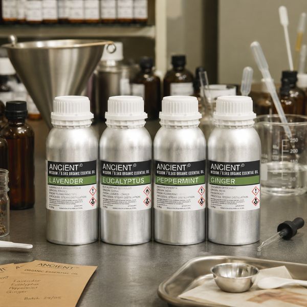 Bulk Organic Essential Oils - 0.5kg