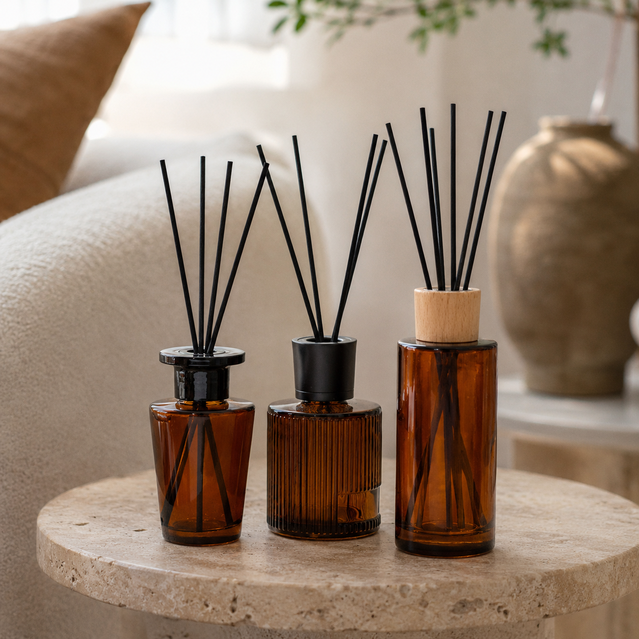 Glass Reed Diffuser Bottles