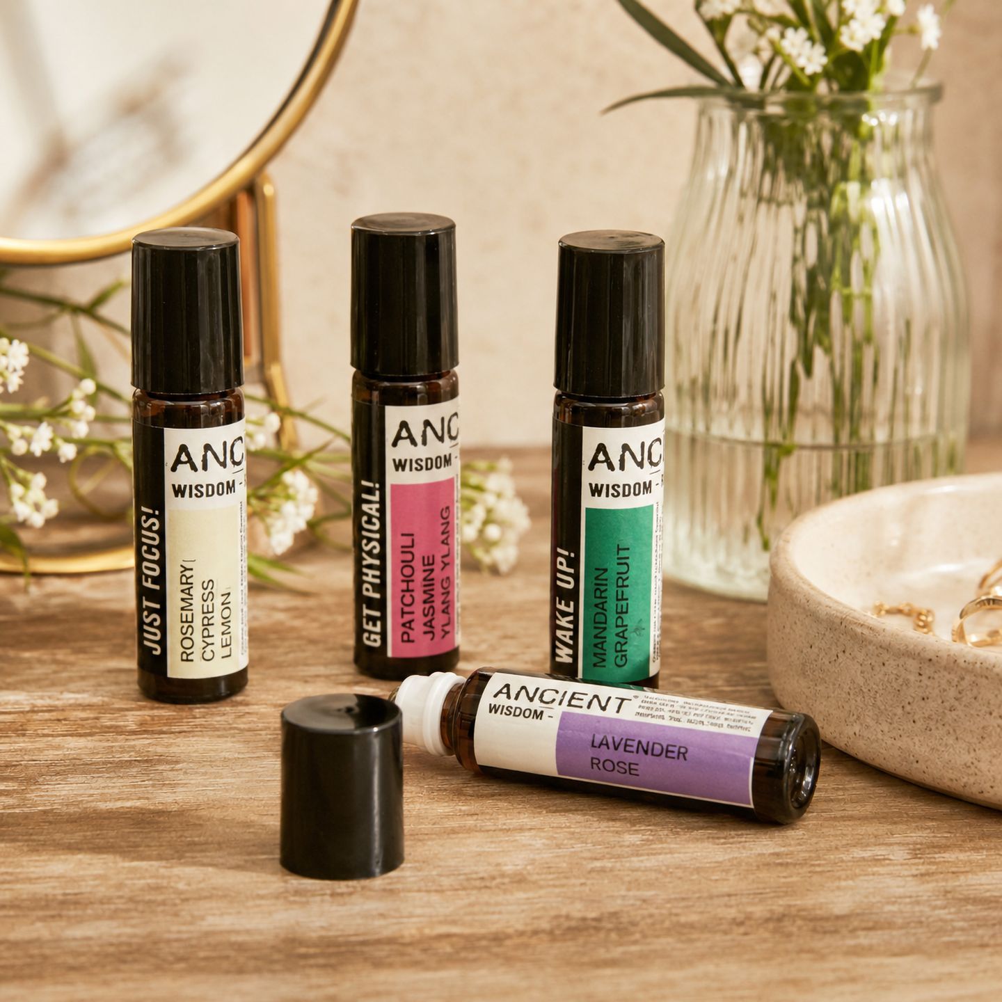 10ml Roll On Essential Oil Blends
