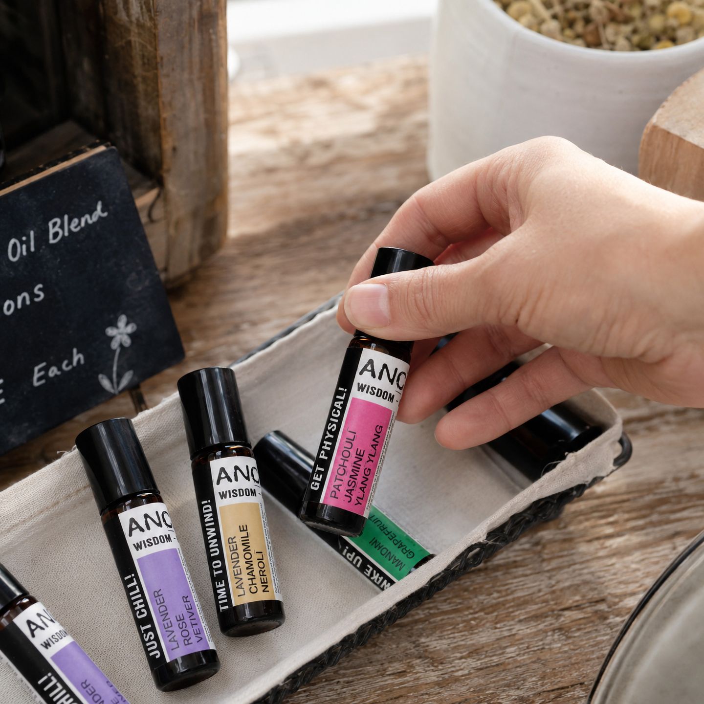10ml Roll On Essential Oil Blends