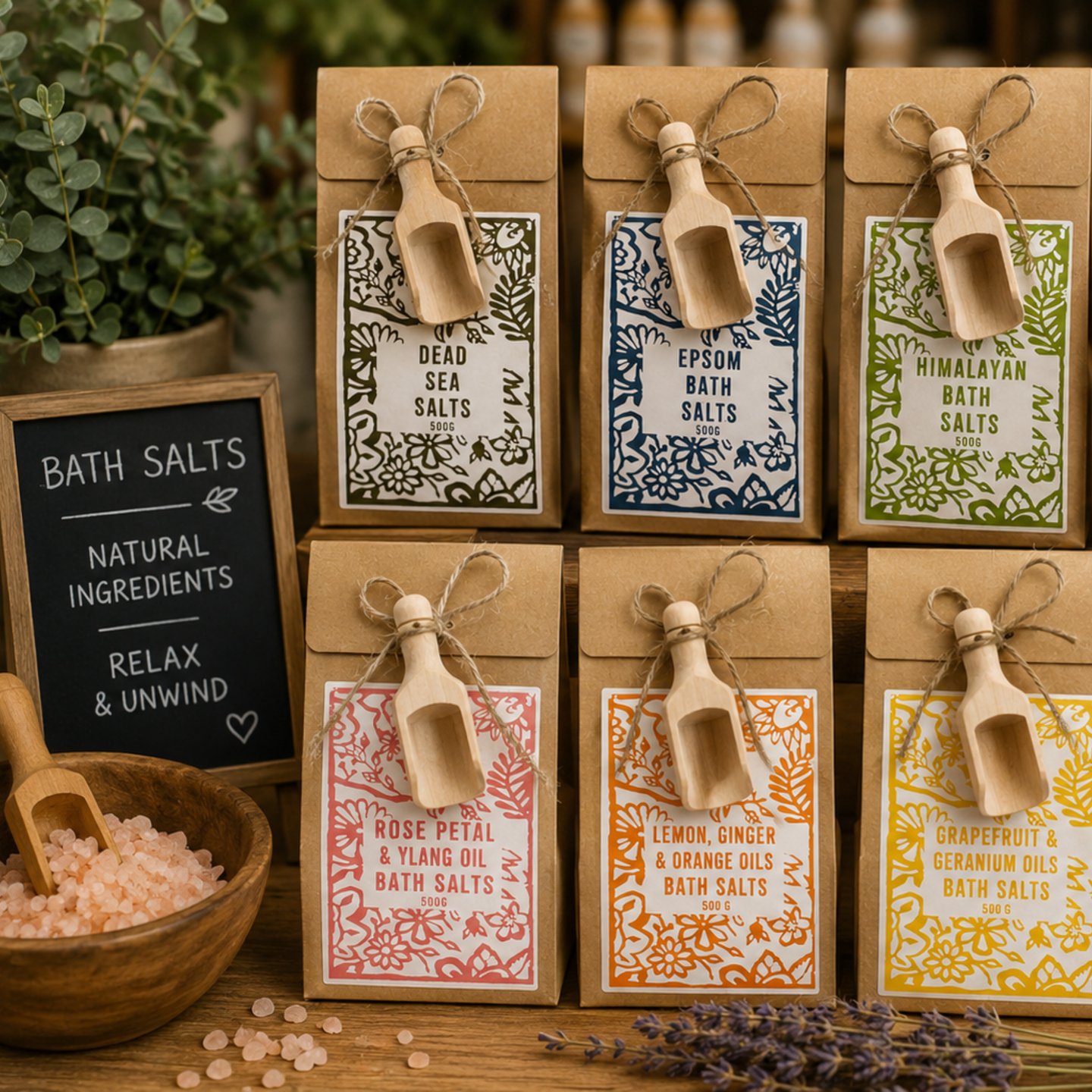 Bath Salts 500g