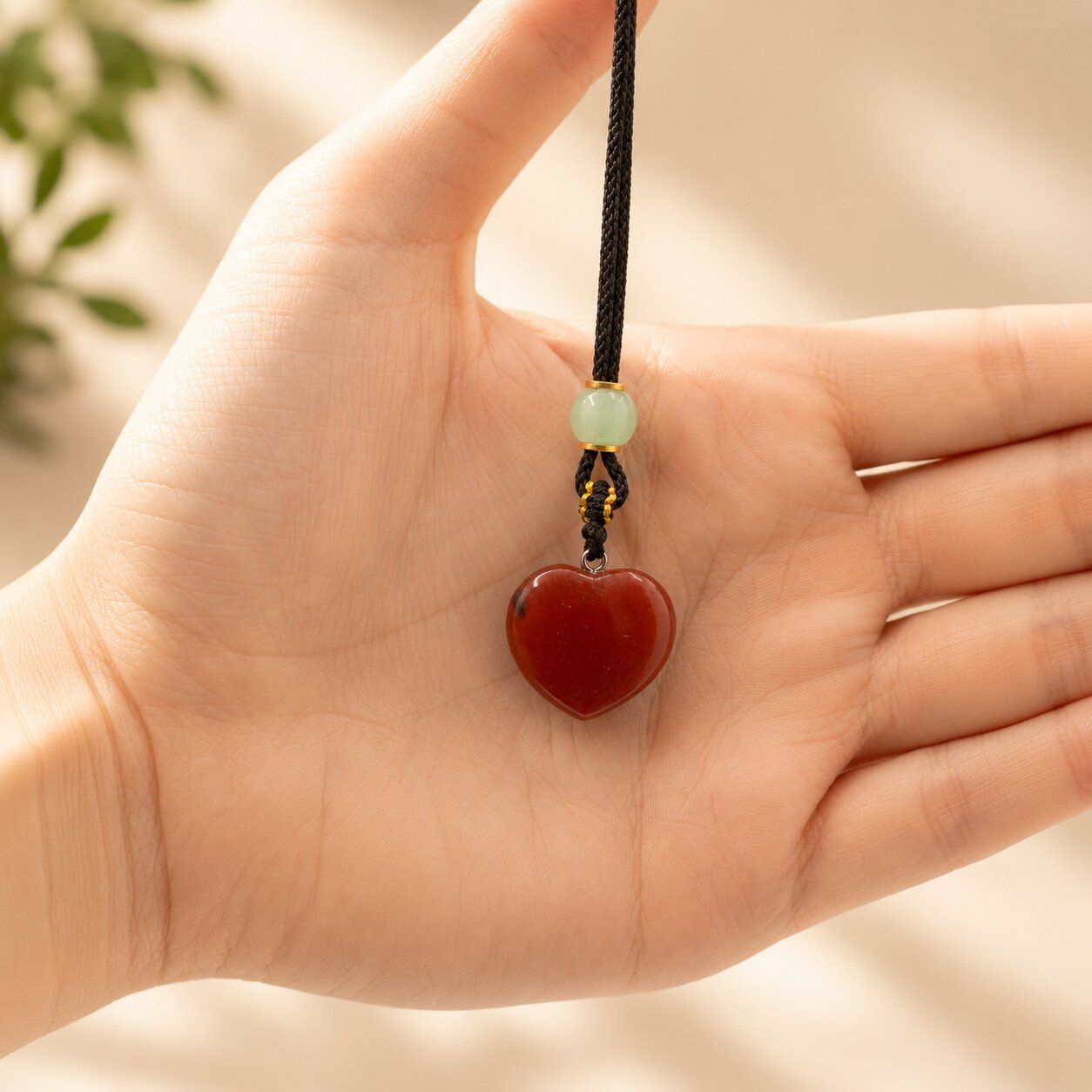 Cord Necklace Gemstone Pendants