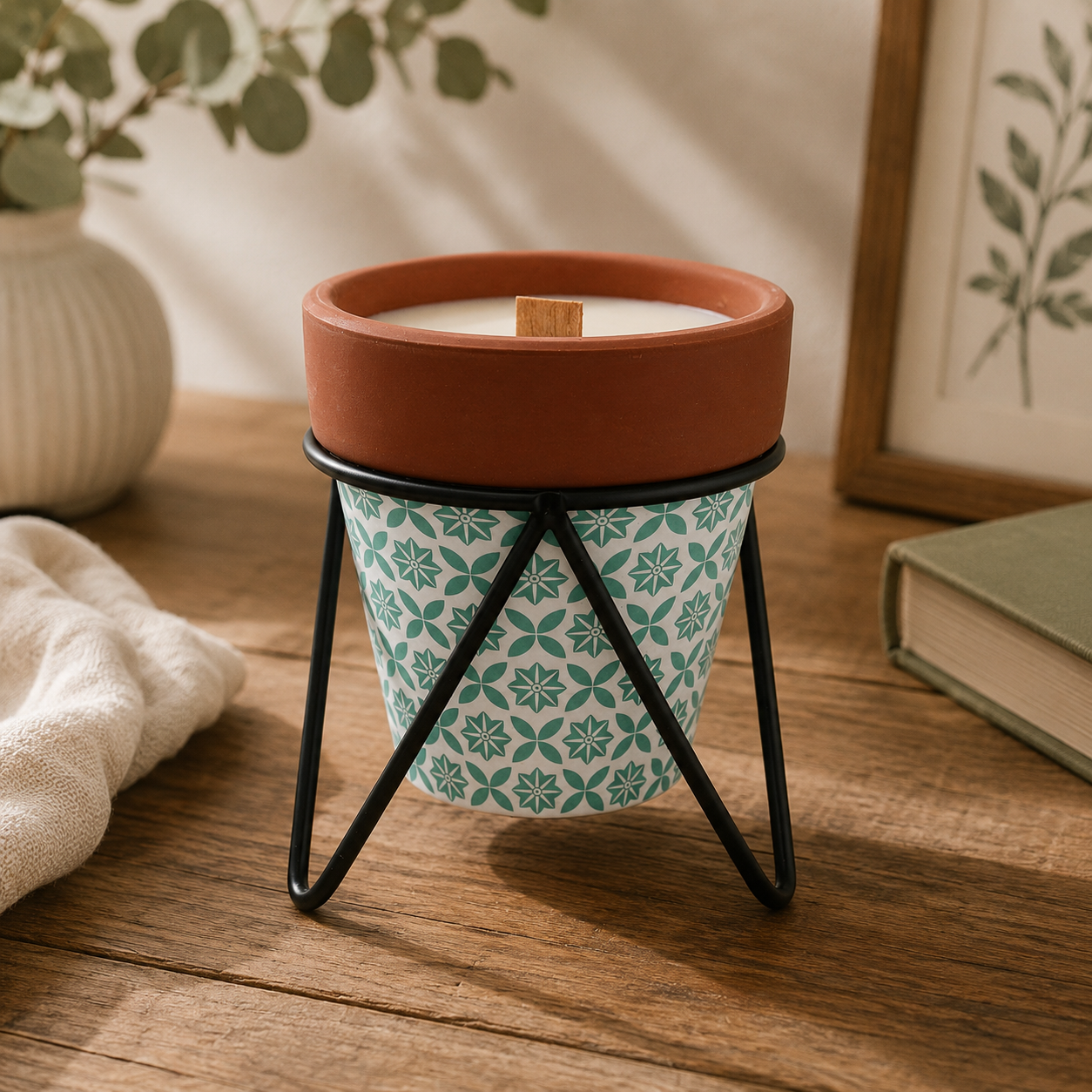 210g Soy Wax Aromatherapy Garden Candles