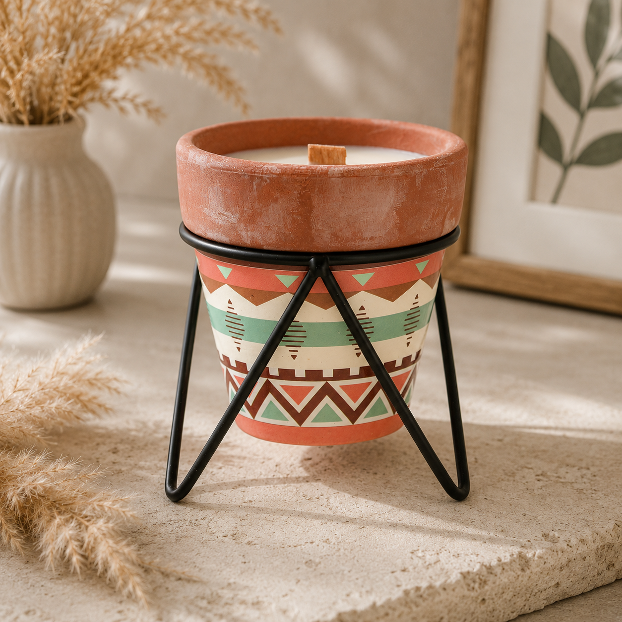 210g Soy Wax Aromatherapy Garden Candles