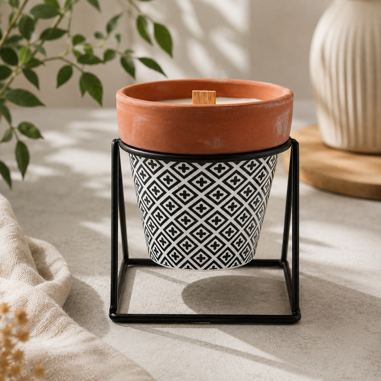 210g Soy Wax Aromatherapy Garden Candles