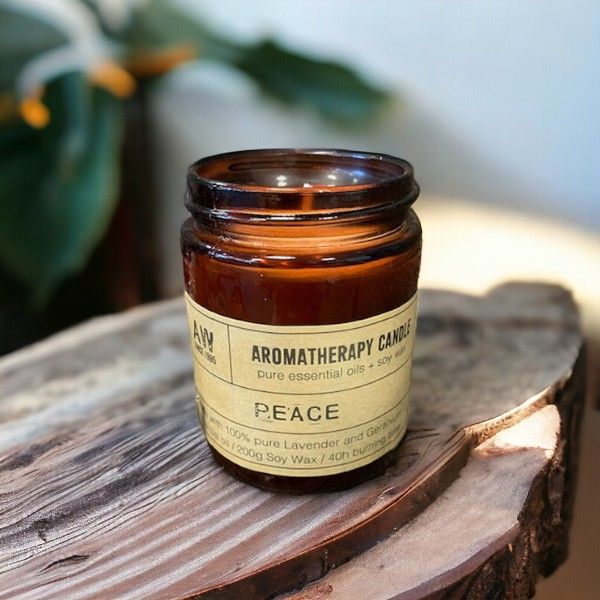 Aromatherapy Soy Wax Candles - 200g