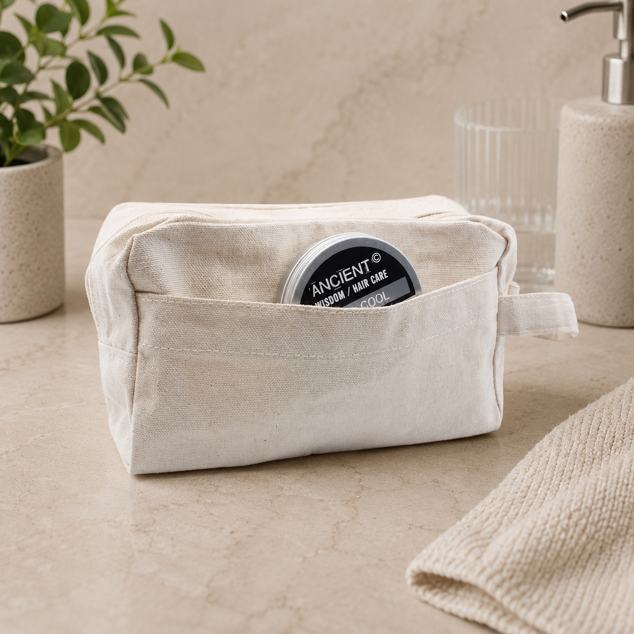 Cotton Toiletry Bags