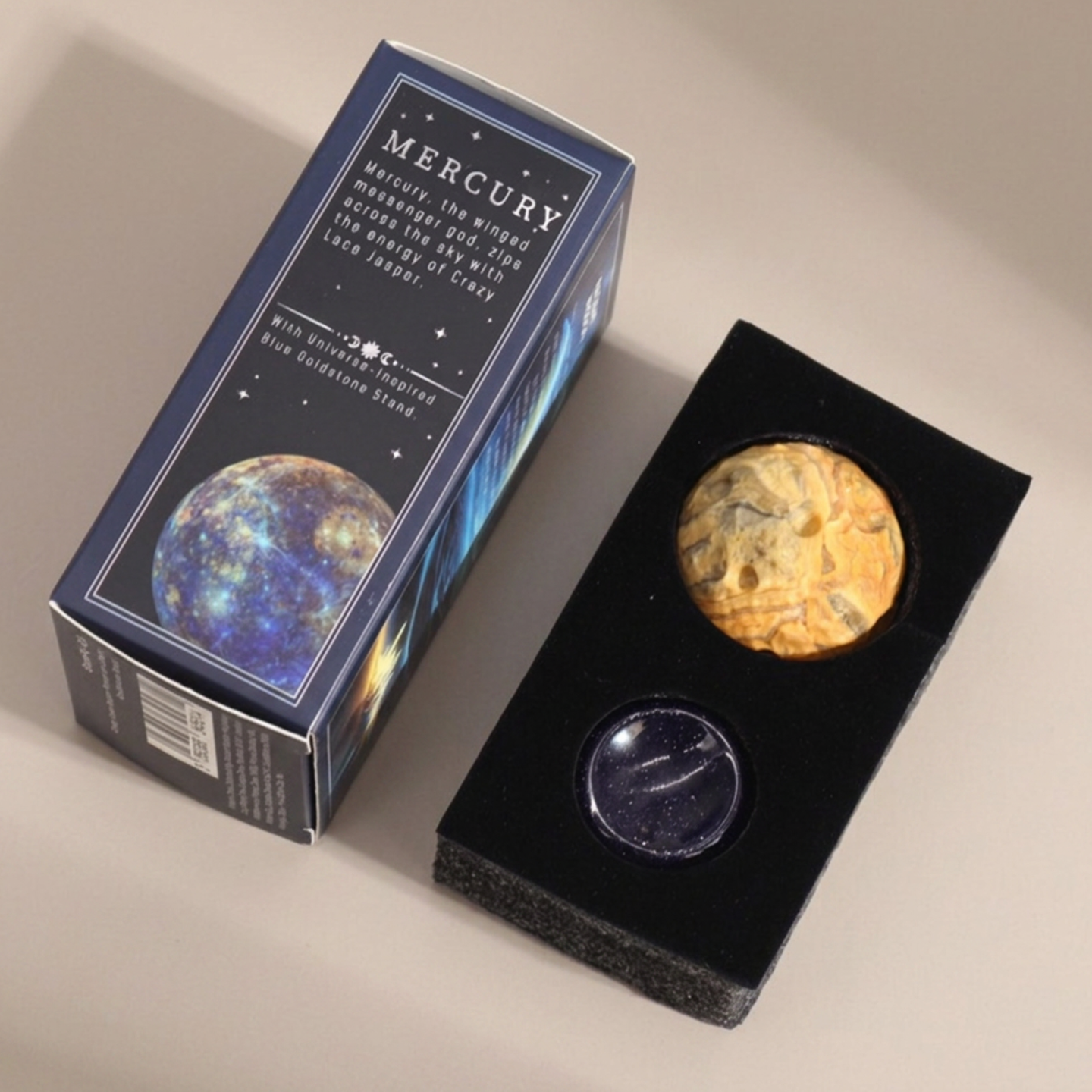 Gemstone Planets on a Goldstone Stand