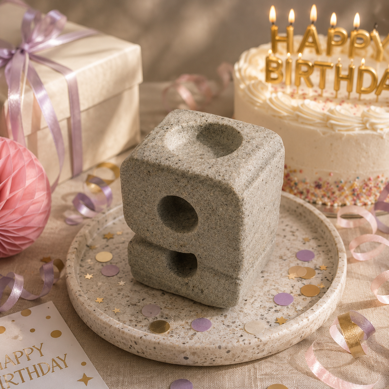Stone Birthday Numbers