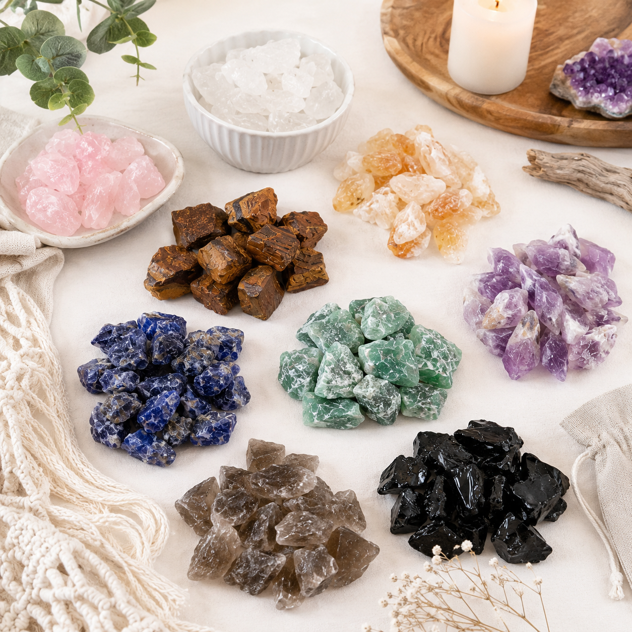 Wholesale Raw Crystals
