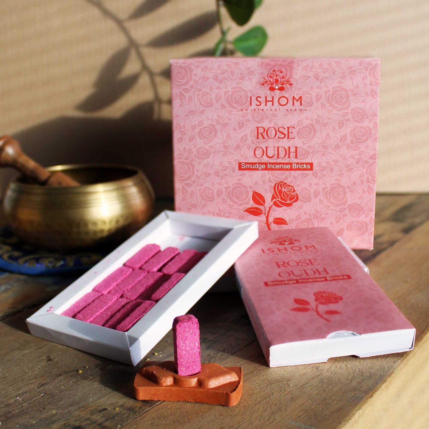 Natural Incense Smudge Bricks Set