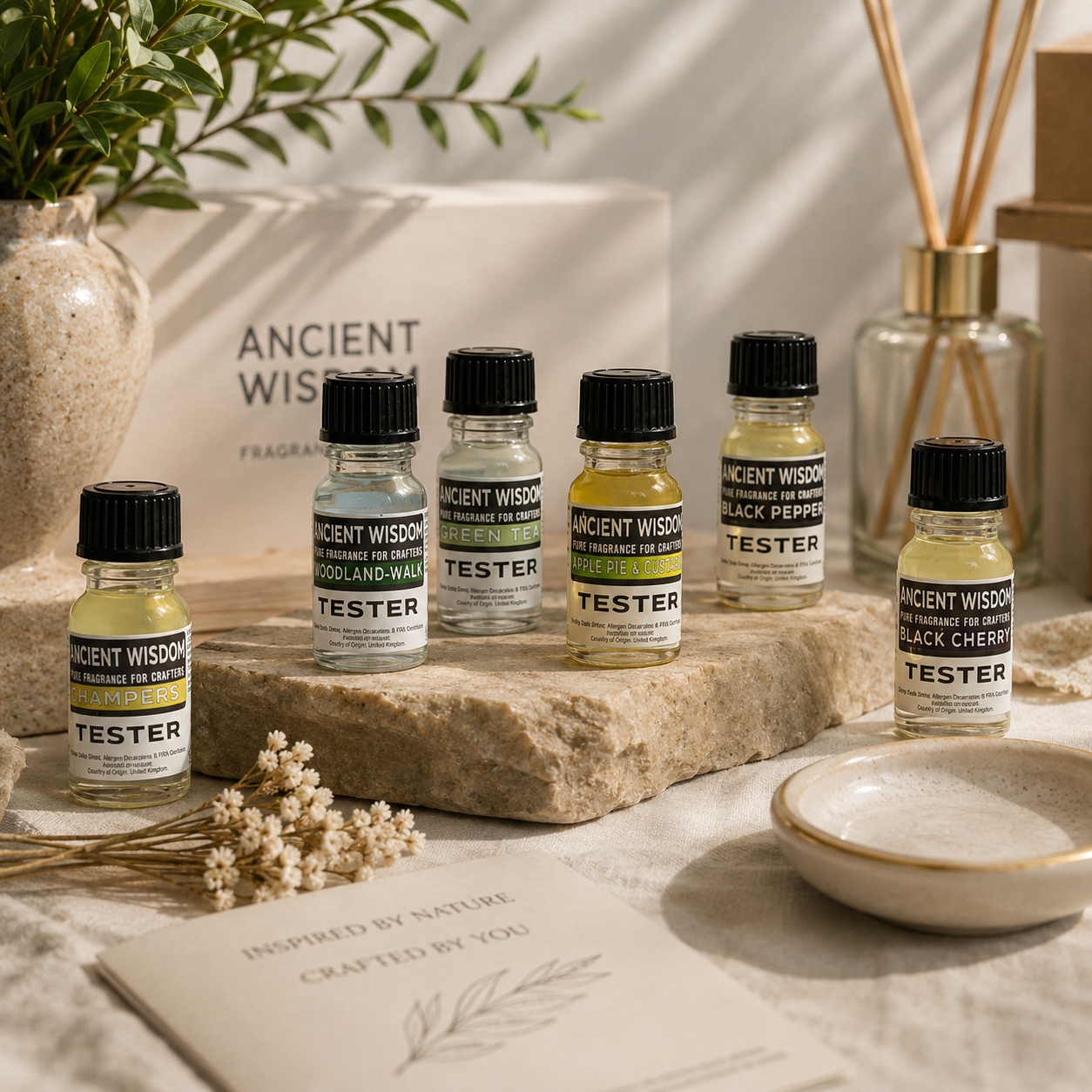 Testers - 10ml Pure Fragrance Oils for Crafters