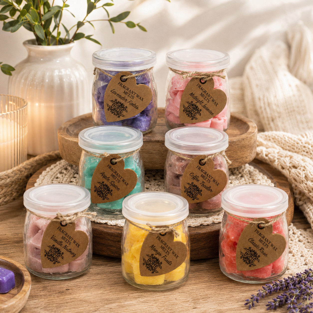 Soy Wax Melts in Jars