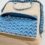 Large Kathmandu Backpack - Dhaka Design (39x28x13cm)
