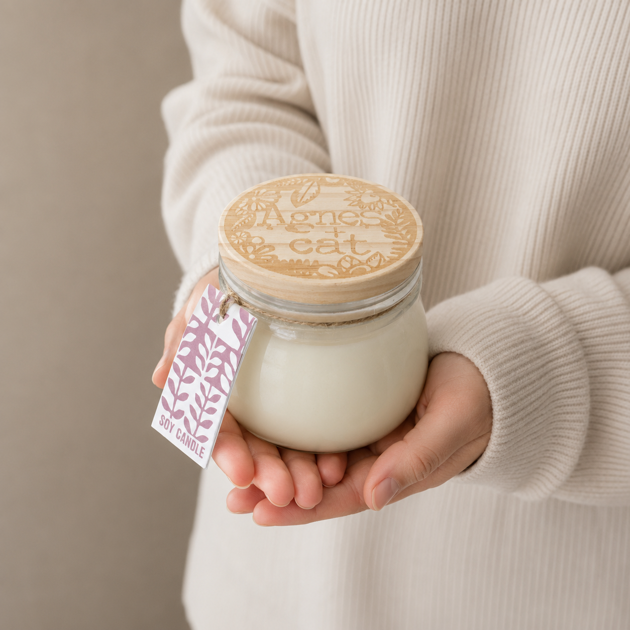 180g Gift Boxed Soy Wax Kilner Jar Candle