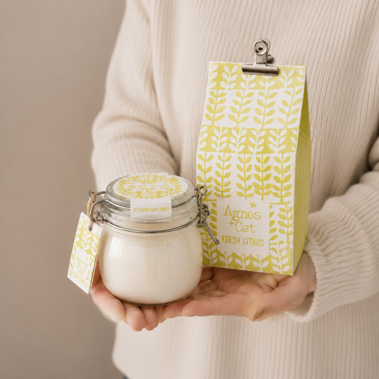 400g Gift Boxed Soy Wax Kilner Jar Candles