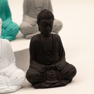 Matt Mini Buddha (Assorted Colours)