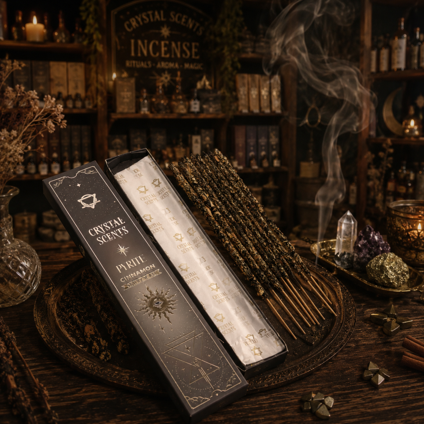 Crystal Scents Smudge Incense