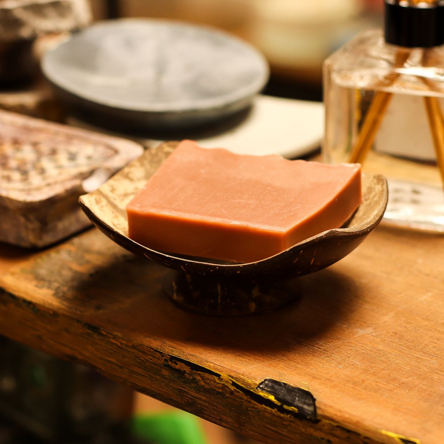 Coconut Soap Dishes