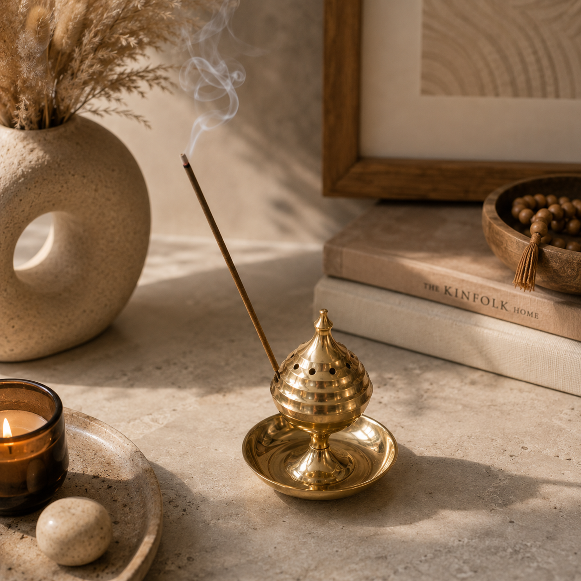 Traditional Brass Incense Burners