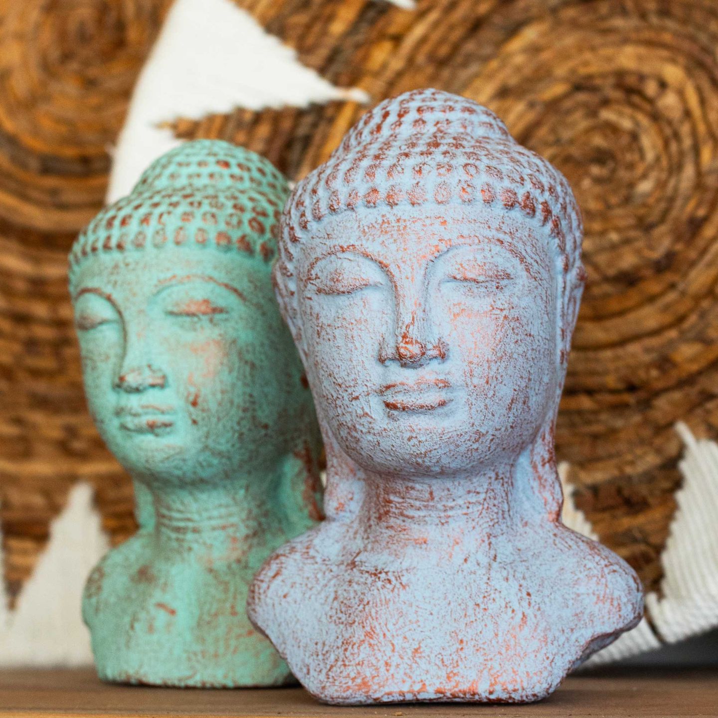 Bali Buddha Sculptures – Antique Finish