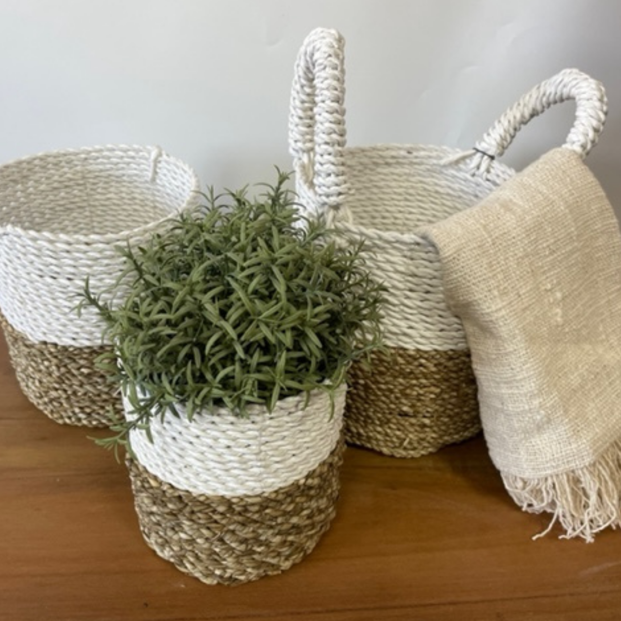 Seagrass Basket Set