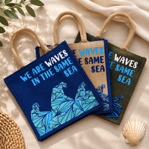 Printed Jute Bag