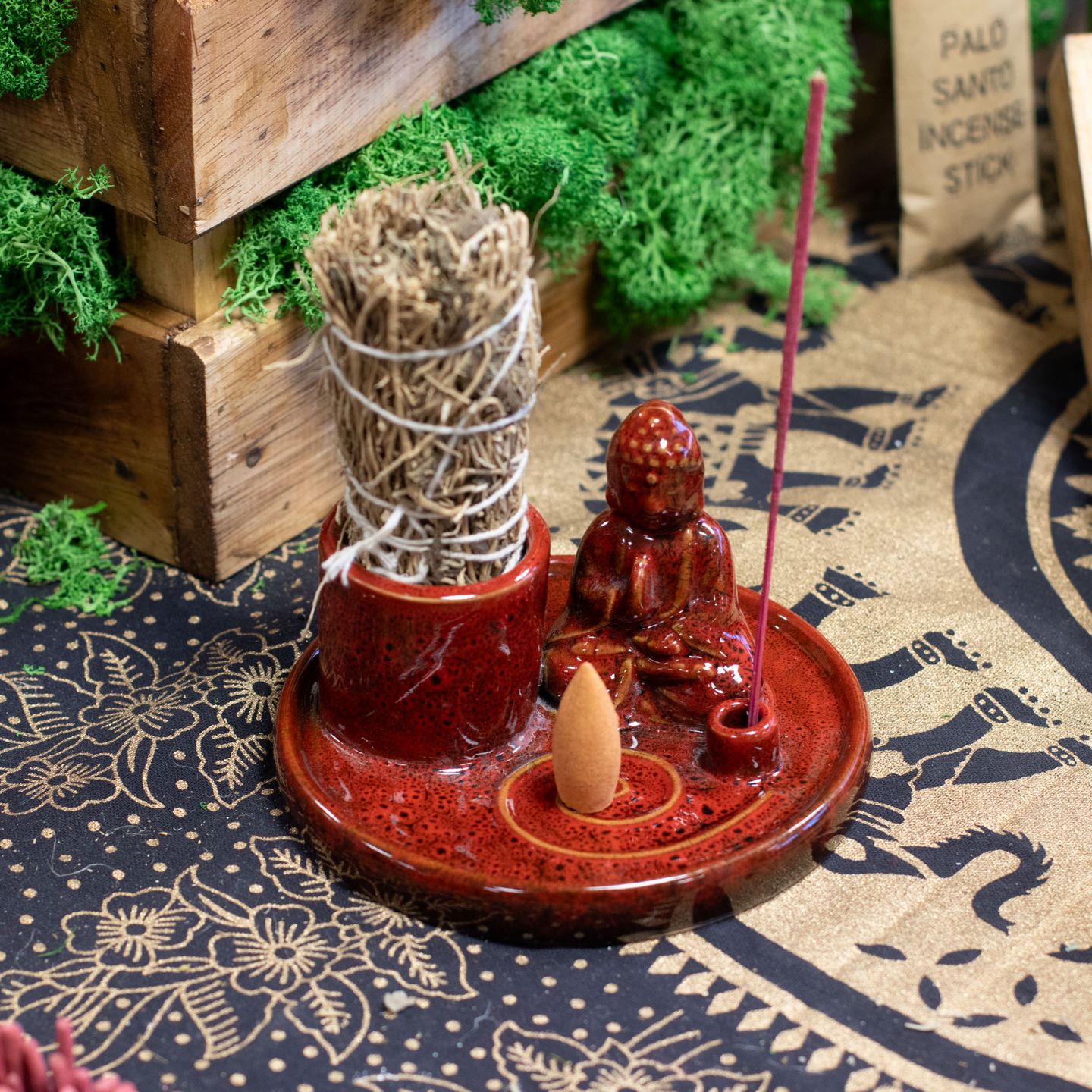 Buddha Incense Plates – Ceramic Collection