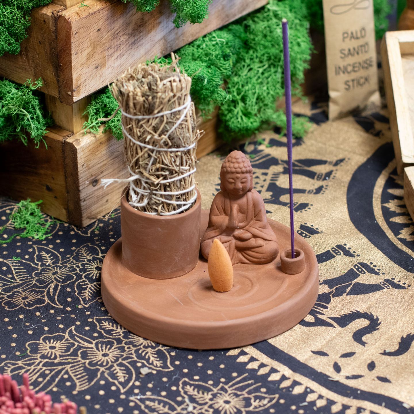 Buddha Incense Plates – Ceramic Collection