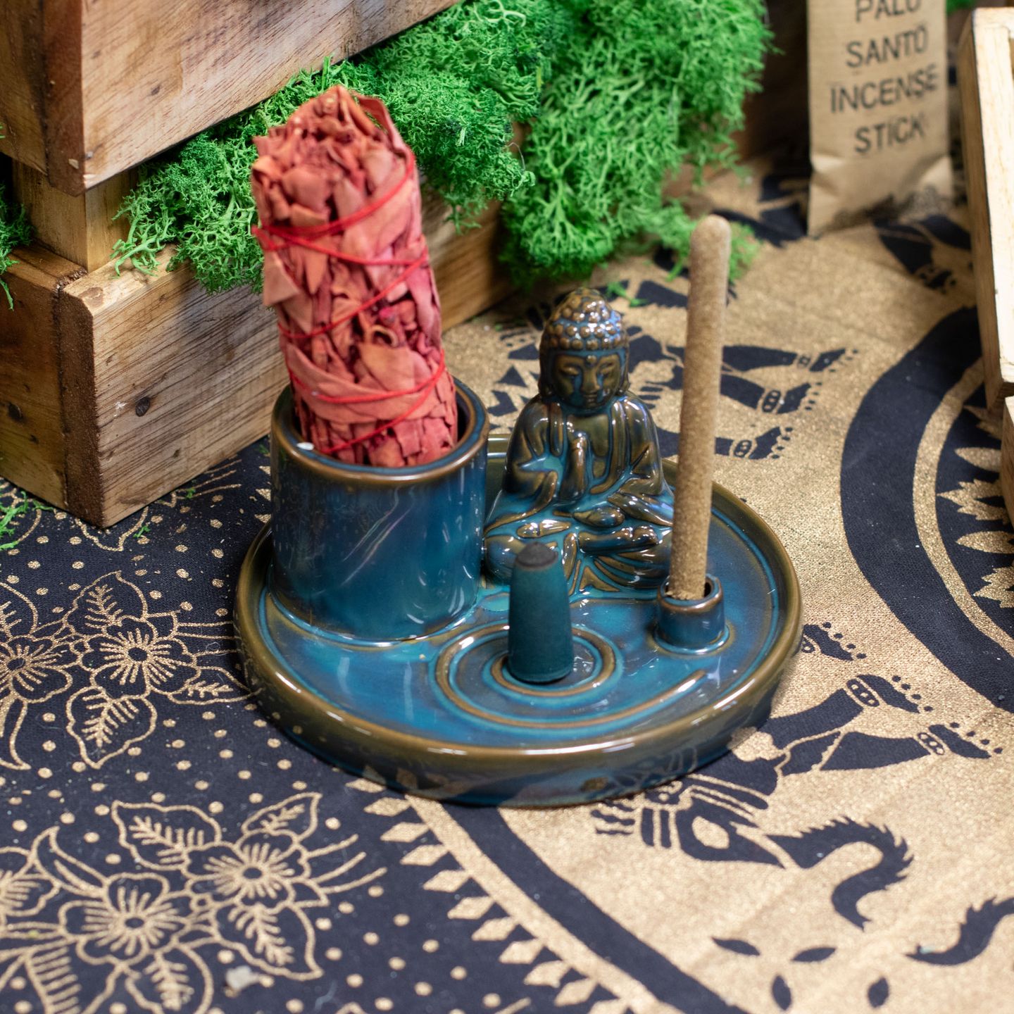 Buddha Incense Plates – Ceramic Collection